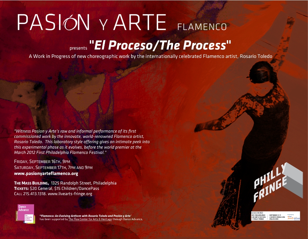 Pasion y Arte presents “El Proceso/The Process” at The Philly Fringe