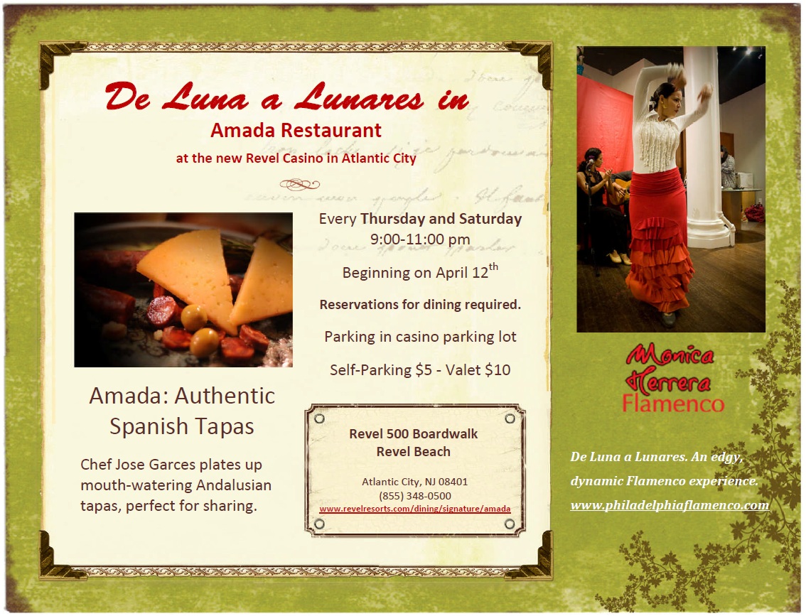 De Luna a Lunares in Amada Restaurant